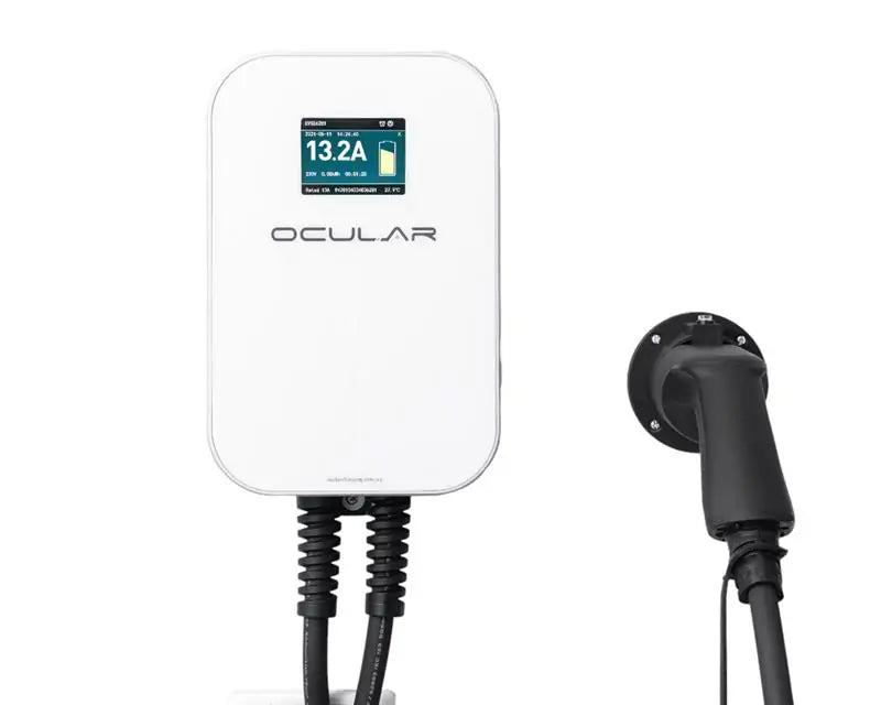 Ocular LTE Universal Charging Station | 7kw | w/6m Type 2 Cable