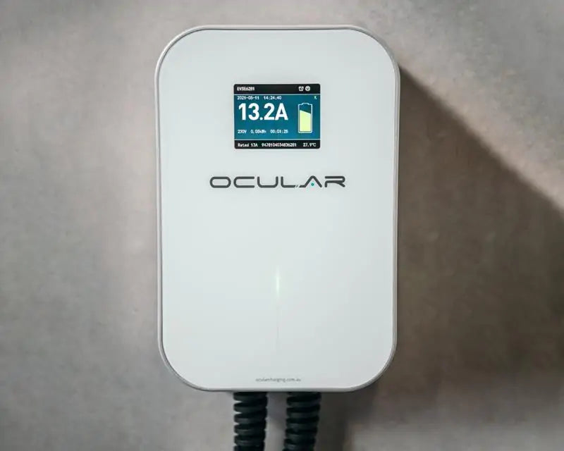 Ocular LTE Universal Charging Station | 7kw | w/6m Type 2 Cable