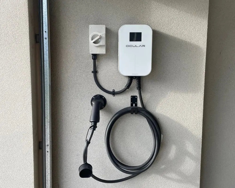 Ocular LTE Universal Charging Station | 7kw | w/6m Type 2 Cable