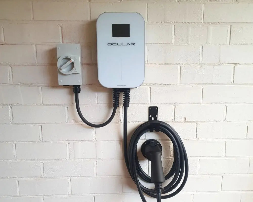 Ocular LTE Universal Charging Station | 7kw | w/6m Type 2 Cable