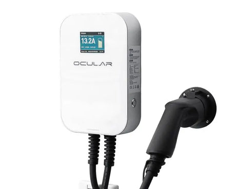 Ocular LTE Universal Charging Station | 7kw | w/6m Type 2 Cable